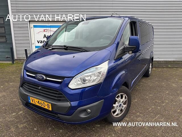 Occasion Ford Transit Custom 125 PK (91 kW) 2014 Blauw (metallic) Van