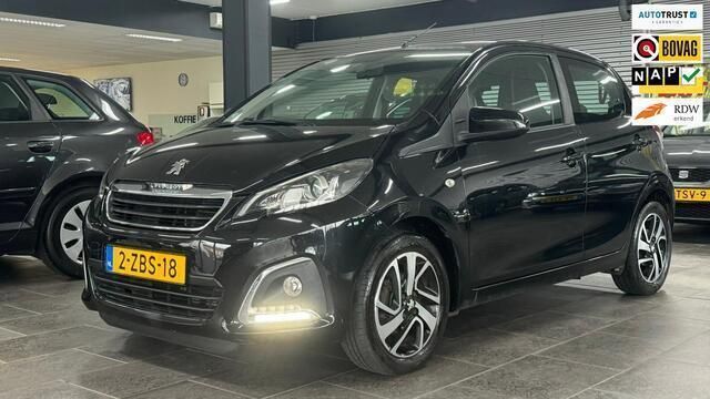 Zwart Gebruikt 2014 Peugeot 108 Allure Hatchback | € 6.450 - Afbeelding 1/4