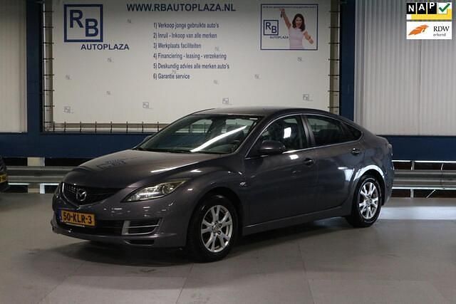 Grijs Gebruikt 2010 Mazda 6 Hatchback | € 3.950 (Eerlijke prijs) - Afbeelding 1/4