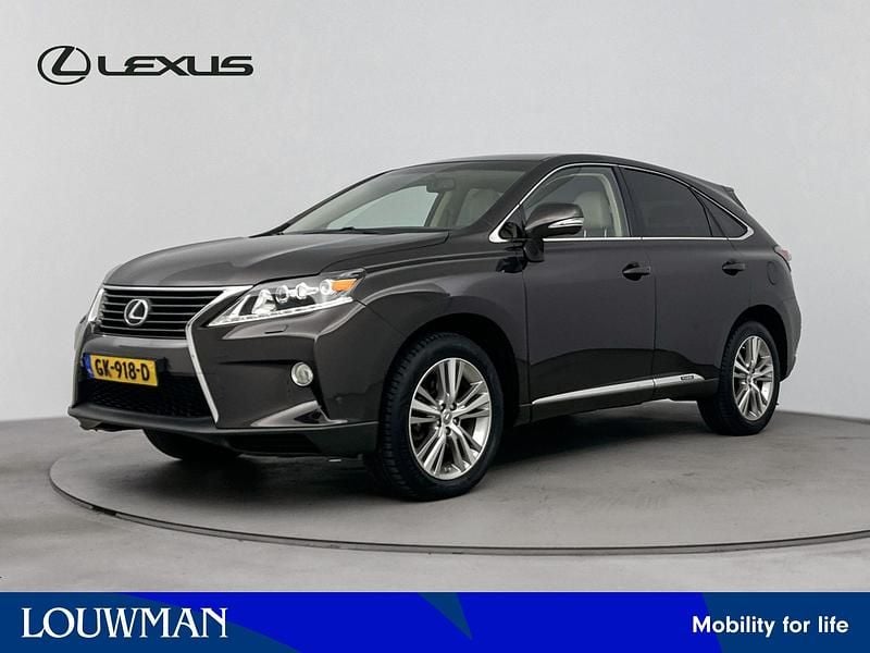 Bruin, metallic lak Gebruikt 2015 Lexus RX450h SUV | € 25.945 (Eerlijke prijs) - Afbeelding 1/3