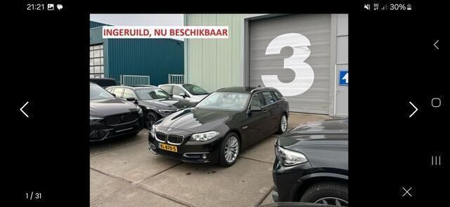 Bruin Gebruikt 2016 BMW 528 Efficient Dynamics Stationwagen | € 19.945 (Eerlijke prijs) - Afbeelding 1/4