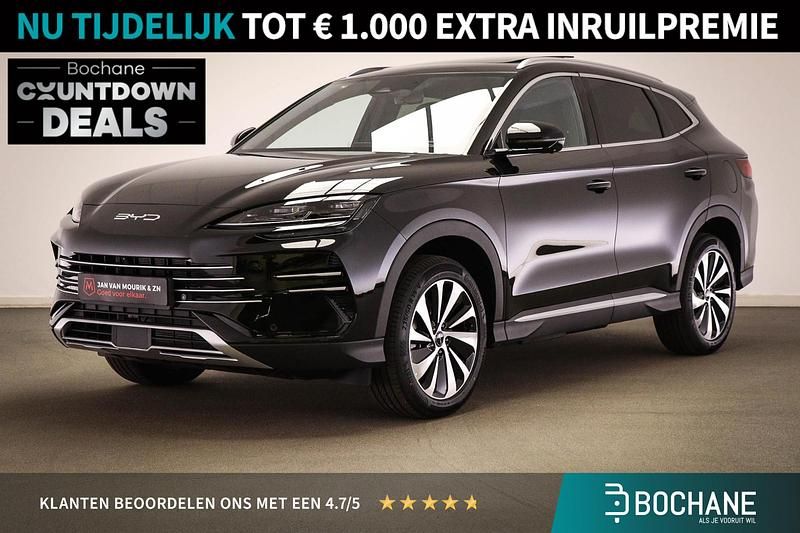 Zwart, metallic lak Nieuw 2025 BYD Seal U Boost SUV | € 37.800 (Eerlijke prijs) - Afbeelding 1/4