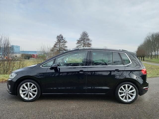 Occasion VW Golf Sportsvan Highline 127 PK (93 kW) 2015 Zwart MPV