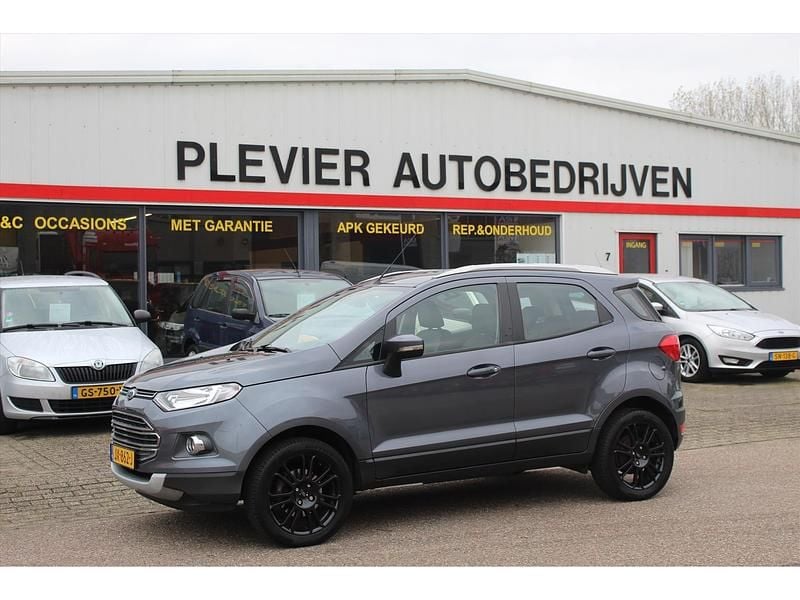 Grijs (metallic) Gebruikt 2016 Ford Ecosport Titanium SUV | € 7.450 (Goede deal) - Afbeelding 1/4