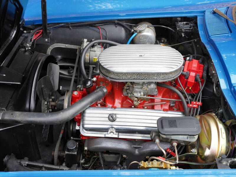 Occasion Chevrolet Corvette Stingray 250 PK (183 kW) 1964 Blauw Cabriolet