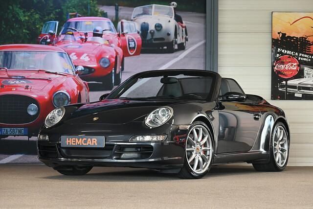 Grijs Gebruikt 2007 Porsche 911 Carrera S Cabriolet Cabriolet | € 47.997 - Afbeelding 1/4