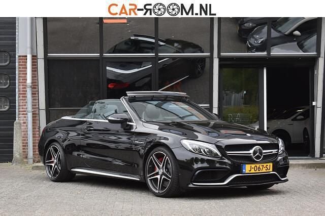 Zwart Gebruikt 2016 Mercedes S63 AMG AMG Cabriolet | € 55.950 (Eerlijke prijs) - Afbeelding 1/4