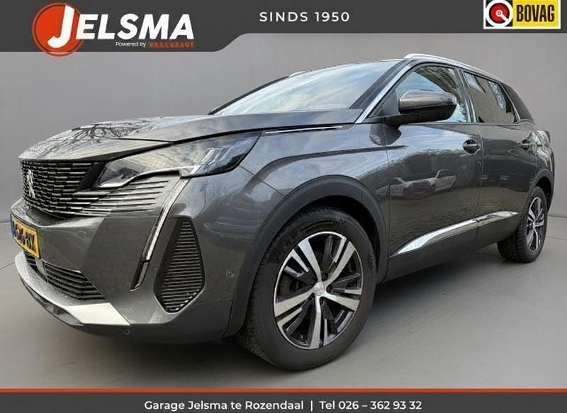 Grijs Occasion 2021 Peugeot 5008 SUV | € 21.500 (Eerlijke prijs) - Afbeelding 1/4