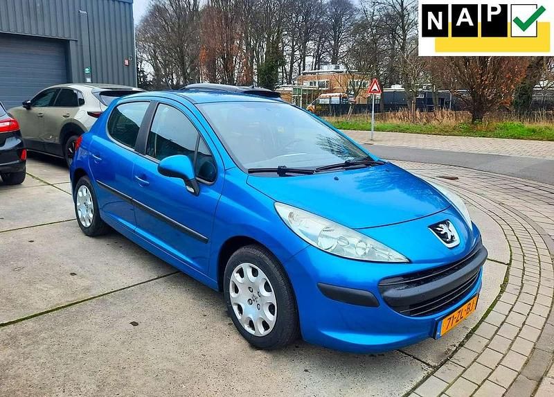 Blauw Occasion 2008 Peugeot 207 Hatchback | € 1.349 (Goede deal) - Afbeelding 1/4