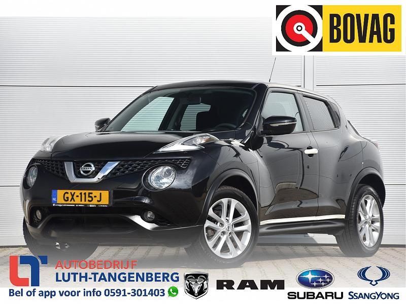 Zwart Gebruikt 2015 Nissan Juke Acenta SUV | € 13.645 (Duur) - Afbeelding 1/4