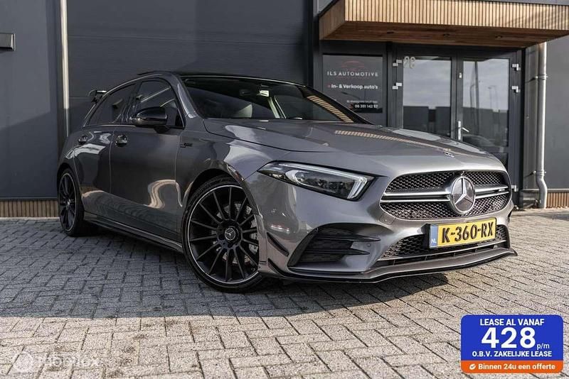 Grijs Gebruikt 2019 Mercedes A35 AMG AMG Hatchback | € 26.690 (Goede deal) - Afbeelding 1/4