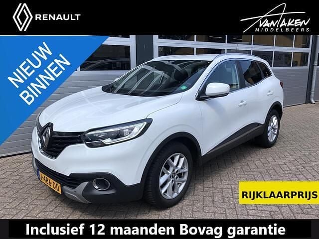 Ice white bc (ov369) Gebruikt 2017 Renault Kadjar Intens SUV | € 14.950 (Eerlijke prijs) - Afbeelding 1/4