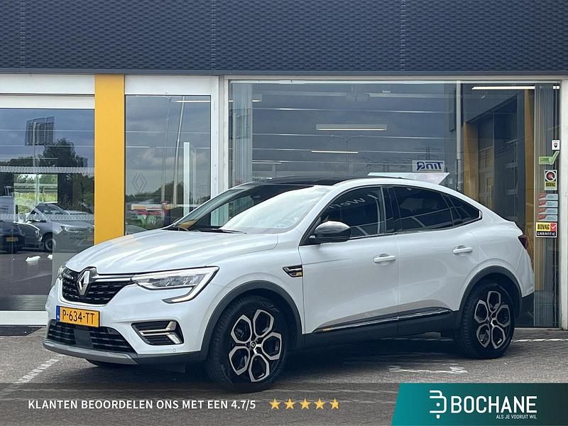 Blanc perle qxd Gebruikt 2022 Renault Arkana Intens SUV | € 21.450 (Goede deal) - Afbeelding 1/4