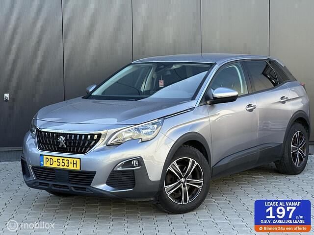 Grijs Gebruikt 2017 Peugeot 3008 Active SUV | € 9.998 (Eerlijke prijs) - Afbeelding 1/4