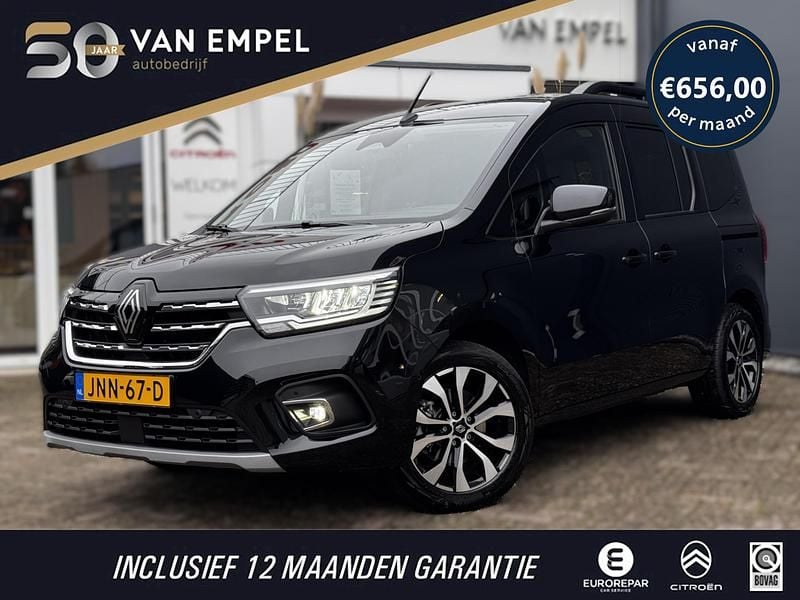 Zwart (metallic) Gebruikt 2024 Renault Kangoo Techno MPV | € 36.950 (Iets duurder) - Afbeelding 1/4