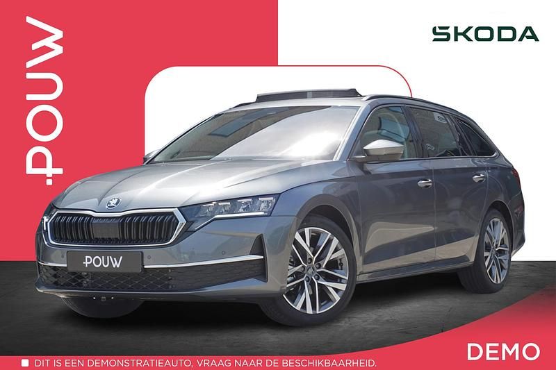 Grijs Occasion 2025 Skoda Octavia Business Line Stationwagen | € 41.900 (Duur) - Afbeelding 1/4