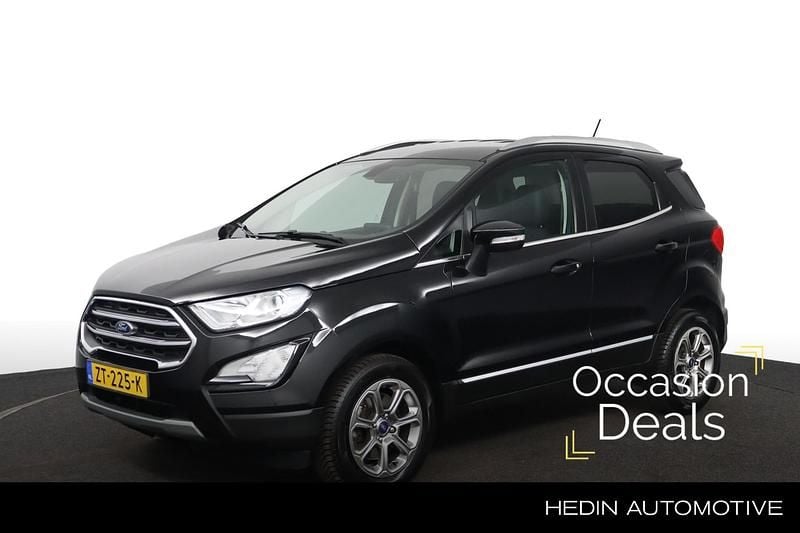 Zwart Gebruikt 2019 Ford Ecosport Titanium SUV | € 12.795 (Goede deal) - Afbeelding 1/4