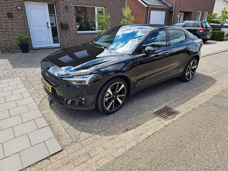 Zwart Gebruikt 2022 Polestar 2 Hatchback | € 22.500 (Super prijs) - Afbeelding 1/4