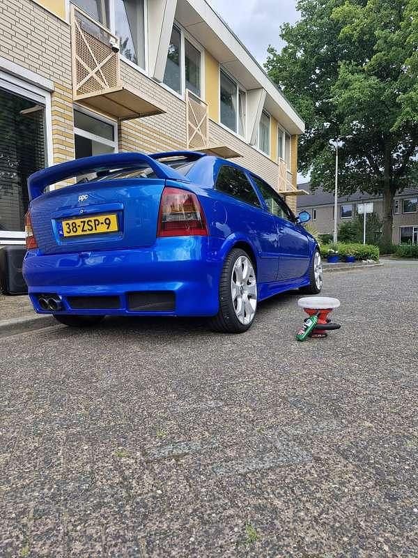 Occasion Opel Astra 160 PK (117 kW) 2000 Blauw Coupé