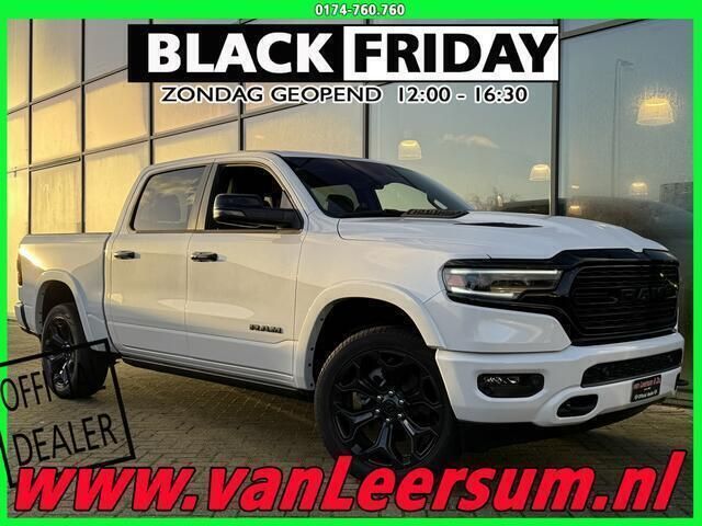 Wit Nieuw 2024 Dodge Ram Limited Pickup | € 80.765 (Super prijs) - Afbeelding 1/4