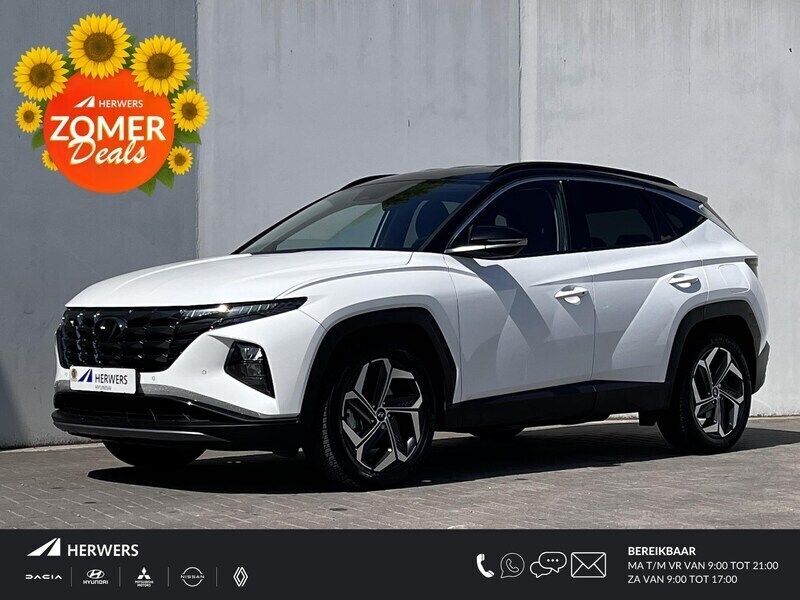 Wit Gebruikt 2021 Hyundai Tucson Comfort SUV | € 29.885 (Eerlijke prijs) - Afbeelding 1/4