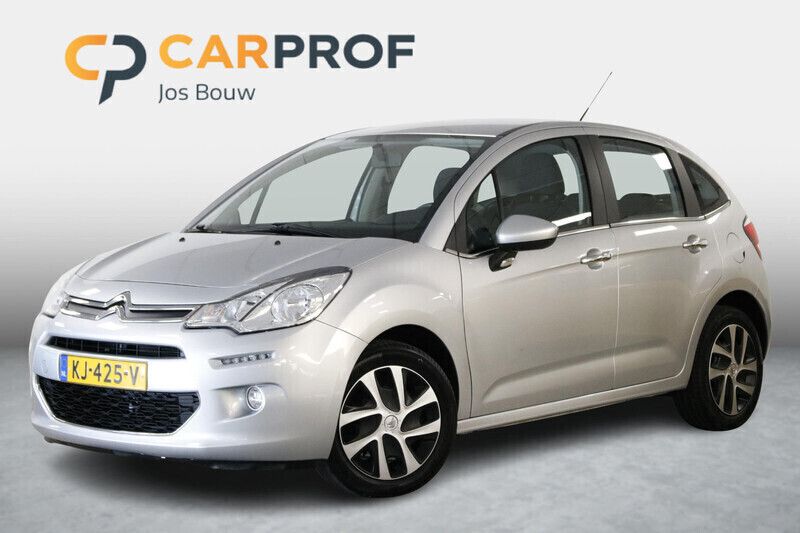 Grijs Gebruikt 2016 Citroën C3 PureTech Hatchback | € 9.545 (Eerlijke prijs) - Afbeelding 1/4