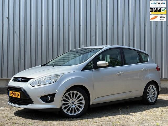 Grijs Gebruikt 2015 Ford C-MAX MPV | € 6.749 (Eerlijke prijs) - Afbeelding 1/4