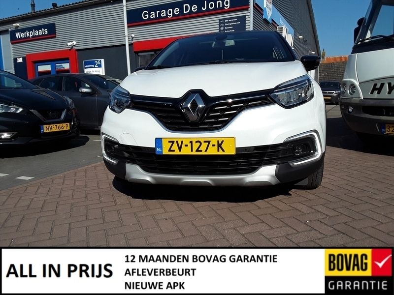 Wit Gebruikt 2019 Renault Captur Intens SUV | € 17.250 (Eerlijke prijs) - Afbeelding 1/4