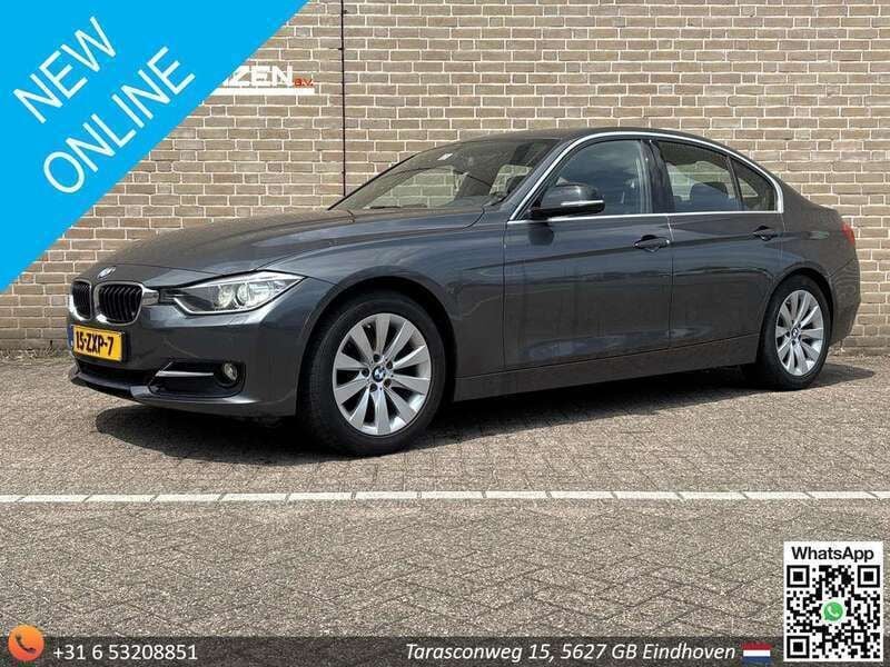 Grijs Gebruikt 2013 BMW 320 Efficient Dynamics Sedan | € 6.950 (Super prijs) - Afbeelding 1/4