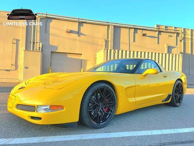 Geel Gebruikt 2001 Chevrolet Corvette Coupé | € 34.950 - Afbeelding 1/4