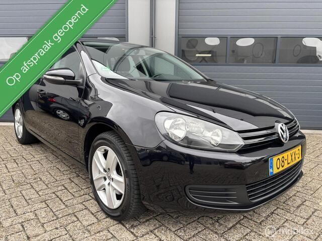 Zwart Gebruikt 2010 VW Golf VI Comfortline Hatchback | € 6.750 (Duur) - Afbeelding 1/3