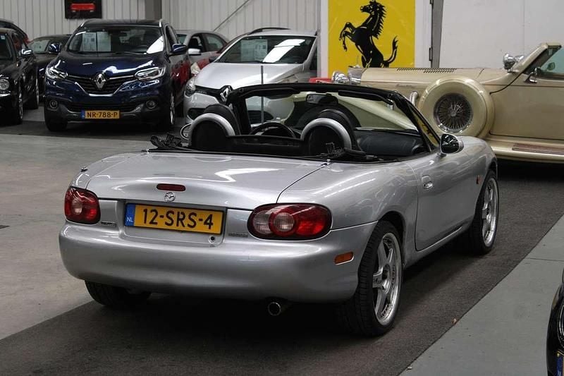 Occasion Mazda MX5 Exclusive 112 PK (82 kW) 2002 Grijs Cabriolet