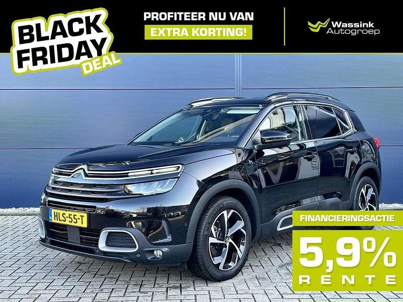 Zwart Gebruikt 2022 Citroën C5 Aircross Feel SUV | € 22.999 (Goede deal) - Afbeelding 1/3
