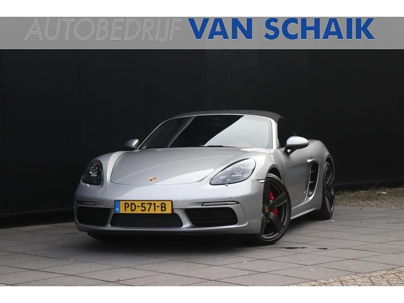 Grijs Gebruikt 2017 Porsche 718 Boxster Cabriolet | € 64.950 (Super prijs) - Afbeelding 1/4
