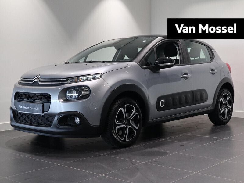 Grijs Gebruikt 2020 Citroën C3 Feel Hatchback | € 12.240 (Goede deal) - Afbeelding 1/4