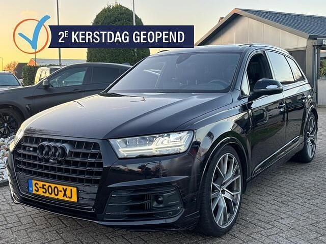 Zwart Gebruikt 2016 Audi SQ7 S-Line SUV | € 31.950 - Afbeelding 1/4