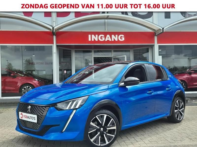 Blauw Gebruikt 2020 Peugeot 208 GT-line Hatchback | € 16.750 (Goede deal) - Afbeelding 1/4
