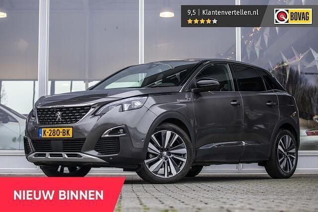 Grijs Gebruikt 2020 Peugeot 3008 GT-line SUV | € 19.450 (Eerlijke prijs) - Afbeelding 1/4
