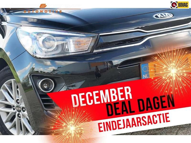 Zwart, metallic lak Occasion 2021 Kia Rio Hatchback | € 10.825 (Goede deal) - Afbeelding 1/4