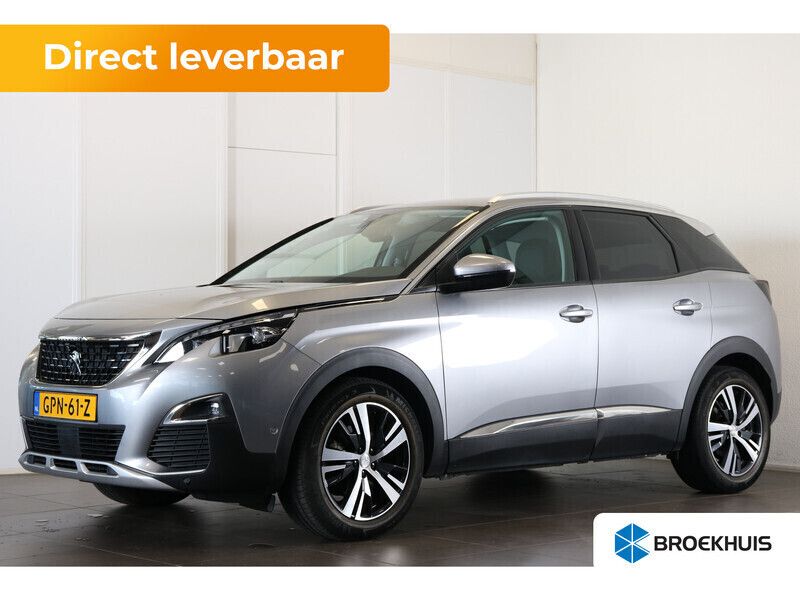 Grijs grijs Gebruikt 2019 Peugeot 3008 Premium SUV | € 19.400 (Eerlijke prijs) - Afbeelding 1/4