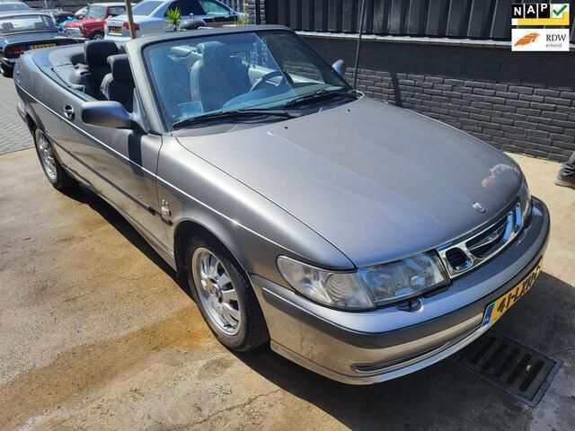 Grijs Gebruikt 2001 Saab 9-3 Cabriolet Cabriolet | € 2.250 (Duur) - Afbeelding 1/4