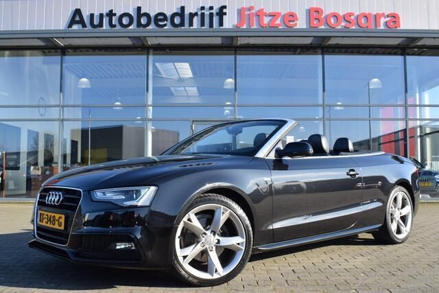 Zwart, metallic lak Gebruikt 2013 Audi A5 Cabriolet Proline Cabriolet | € 13.950 (Goede deal) - Afbeelding 1/4