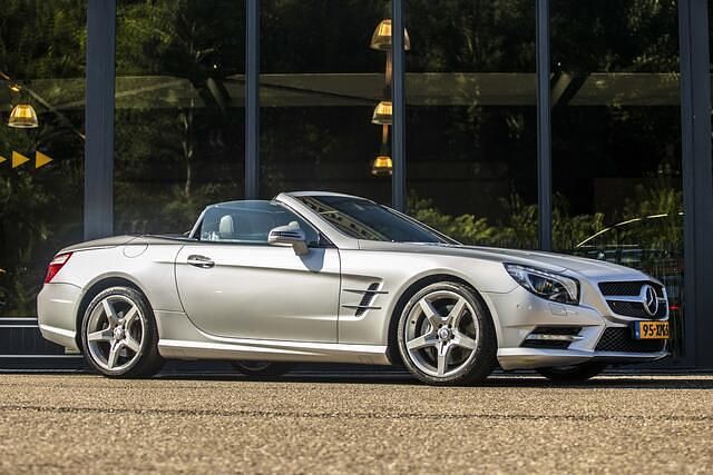Grijs Gebruikt 2012 Mercedes SL500 Cabriolet | € 42.950 - Afbeelding 1/4