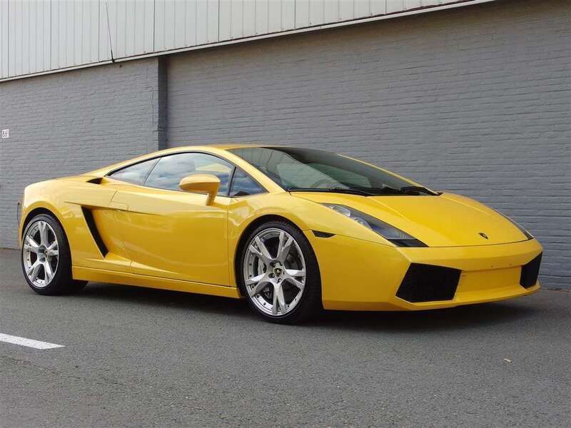 Geel#l0g1 giallo midas Gebruikt 2003 Lamborghini Gallardo Coupé | € 89.900 - Afbeelding 1/4