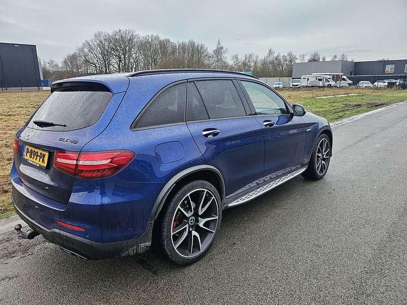 Occasion Mercedes GLC43 AMG AMG 367 PK (269 kW) 2017 Blauw SUV