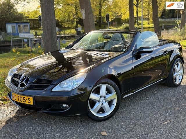 Zwart Gebruikt 2007 Mercedes SLK200 Cabriolet | € 6.995 (Goede deal) - Afbeelding 1/4