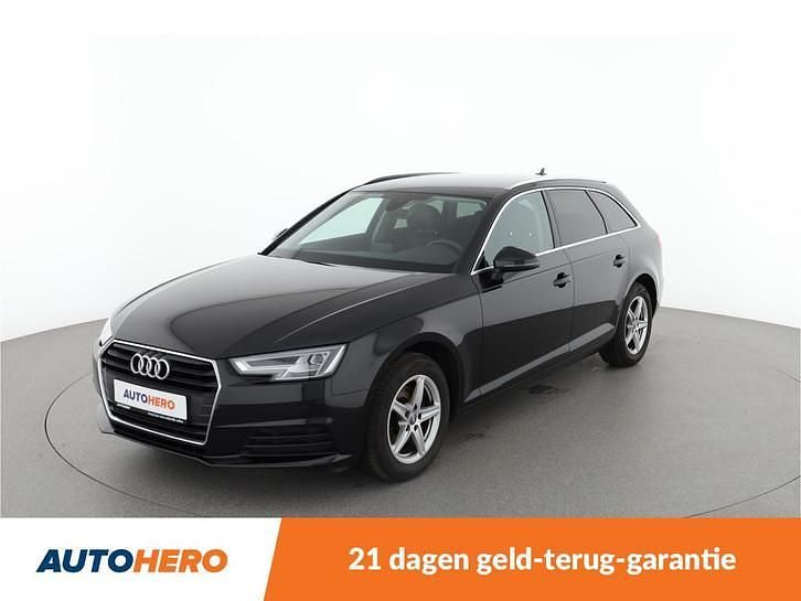 Zwart (metallic) Gebruikt 2018 Audi A4 Stationwagen | € 17.249 (Super prijs) - Afbeelding 1/4