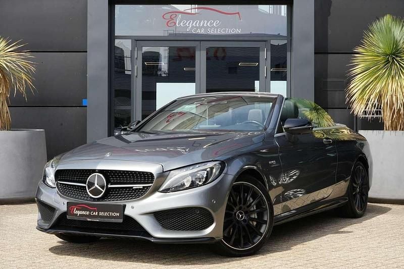 Grijs Gebruikt 2017 Mercedes C43 AMG AMG Cabriolet | € 39.950 (Super prijs) - Afbeelding 1/4