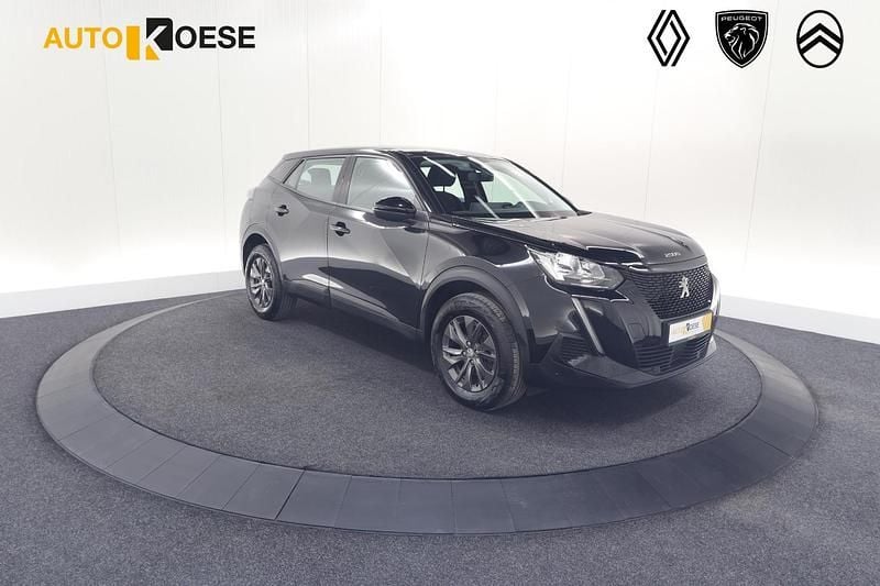 Zwart Gebruikt 2021 Peugeot 2008 Active SUV | € 18.595 (Goede deal) - Afbeelding 1/4