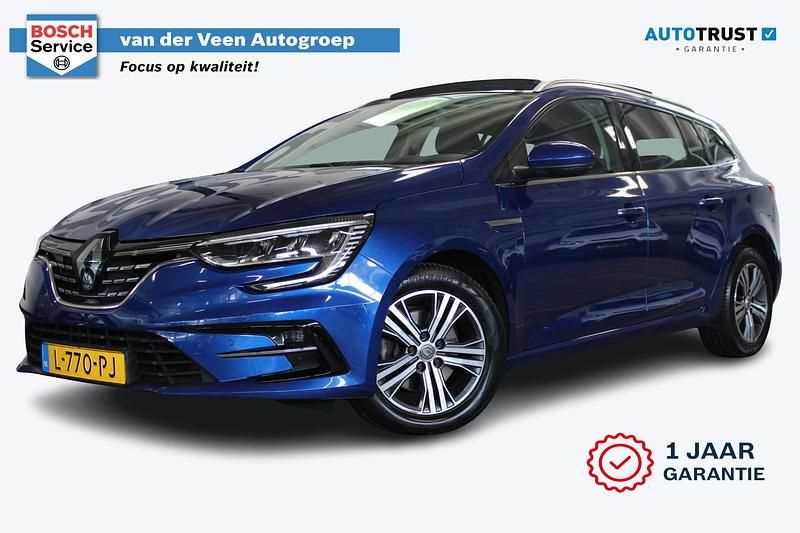 Blauw Gebruikt 2021 Renault Mégane GrandTour Bose Edition Stationwagen | € 17.450 (Iets duurder) - Afbeelding 1/4